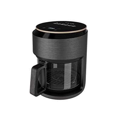 AVLUZ Freidora de Aire 3.5 L/3.2QT Panel táctil Inteligente Toutomatic Electric Hot Haven Oilless Cooker, 1300 W Vidy Glass Towl Frey, Automatic Award