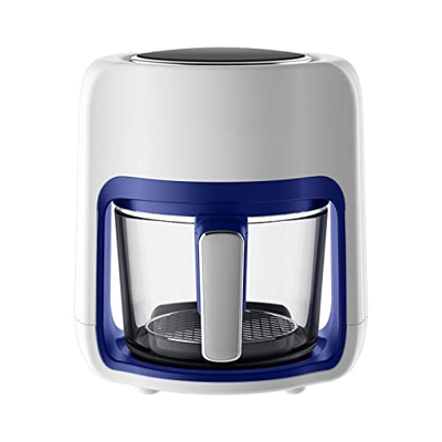 AVLUZ Freidora - 2l/1.8qt Freidora de Aire de tazón de Vidrio for la Pantalla táctil Digital, 1200 W Cooker de Horno Caliente eléctrico eléctrico de 1