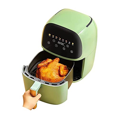 AVLUZ Freidora, 4L/3.6QT Máquina de Papas Fritas a aerofiantes de la Pantalla táctil con 8 menús preestablecidos, freidora Antiadherente Completamente