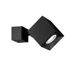Milan Dau Spot aplique ajustable negro precio