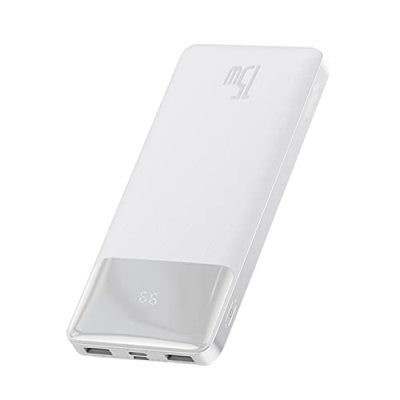 Power Bank Power Bank 20000mah Cargador portátil Powerbank 10000mah Batería Externa PD 20w Carga rápida Funciona con Todos los Bancos de energía 15WBl