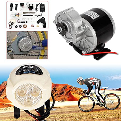 KinHall Kit de conversión para bicicleta eléctrica de 22 a 28 pulgadas, kit de conversión de 350 W, 24 V, para bicicletas eléctricas
