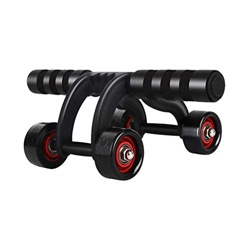 FMOPQ Body domen Fitness Bearing Rueda dominal de Cuatro Ruedas Hombres y Mujeres Ejercicio dominal Muscle Roller Home Fitness Equipment precio