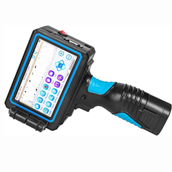 Impresora de mano, altura de impresión Impresora de inyección de tinta portátil de 1,9 pulgadas con pantalla táctil de 5 pulgadas para etiquetar datos precio