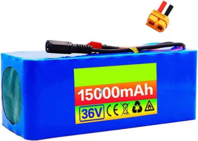 stdpcxz 36V 15Ah Batería De Bicicleta Eléctrica 10S3P 21700 Batería De Litio 500W Batería De Alta Potencia E-Bike Bicicleta Eléctrica BMS + Cargador D