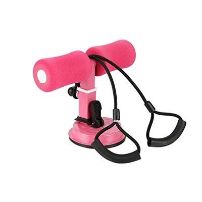 Equipo de fitness Abdominales autocebantes, Cuerda de tracción para sentarse elástica Entrenador central de cintura y cúpula tipo pedal, Asistente de 
