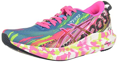 ASICS Women's Noosa Tri 13 Running Shoes, 9M, Digital Aqua/HOT Pink