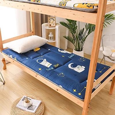 KKCD Colchón Futón Doble Suave Tatami Colchoneta para Dormir Tatami Japonés Colchón Enrollable Algodón 3Cm Espesor Acolchado Plegable Colchoneta para 