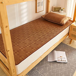 XWSM Colchoneta De Verano para Dormir, Colchón De Ratán Natural, Colchón De Refrigeración, Manta De Cojín De Refrigeración Rectangular Suave De Verano en oferta