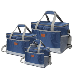 Jopassy Nevera portátil plegable, 33 L, nevera con acumulador, bolsa de pícnic, bolsa térmica grande para transportar alimentos características