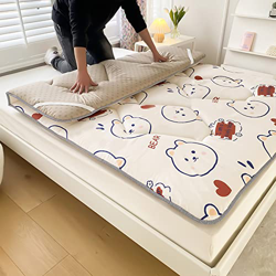 KKCD Colchón De Futón Plegable Japonés Colchón De Dormitorio De Estudiante para Piso Enrollable Cama De Tatami con Estampado De Dibujos Animados Colch precio
