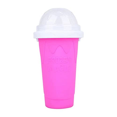 Slushie Maker Cup, Taza de Silicona de Doble Capa Diy, Batidos Congelados Rápidos, Máquina de Helado Slushy, Taza de Batido Casera, Taza de Jugo Portá