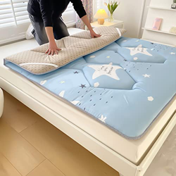 KKCD Colchón De Futón Plegable Japonés Colchón De Dormitorio De Estudiante para Piso Enrollable Cama De Tatami con Estampado De Dibujos Animados Colch precio
