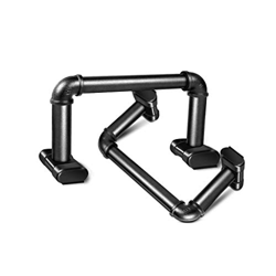 FMOPQ Soportes para Flexiones Tipo S, Estante para Equipos de Fitness, Soporte para Flexiones de Acero doméstico, Soporte Antideslizante para Flexione precio