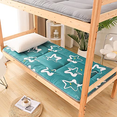 KKCD Colchón Futón Doble Suave Tatami Colchoneta para Dormir Tatami Japonés Colchón Enrollable Algodón 3Cm Espesor Acolchado Plegable Colchoneta para 