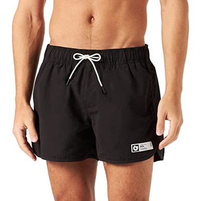 G-STAR RAW, hombres Bañador Carnic Solid, Negro (dk black A505-6484), L