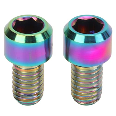 Perno de Fijación de Cable de Freno de Disco, Tornillo de Fijación de Cable de Freno de Disco de Bicicleta Firmemente Conectado M6x10mm de Alta Resist