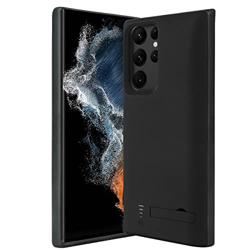 HiKiNS Funda de batería para Samsung S22 Ultra, 5000 mAh recargable extendido cargador de batería de respaldo externo caso de carga de batería portáti características