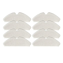 ALVALYND Robot de Barrido 8pcs mops Robot vacío Compatible con proscénico M7 Pro/Kyvol Cybovac S31 /Uoni V980 Plus (Pro)/Honor q6 Accesorios Sweeper ( precio