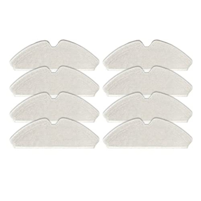 ALVALYND Robot de Barrido 8pcs mops Robot vacío Compatible con proscénico M7 Pro/Kyvol Cybovac S31 /Uoni V980 Plus (Pro)/Honor q6 Accesorios Sweeper (