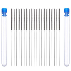 2 Cajas En Total 20 Piezas Aguja De Boquilla De Impresora 3d De Acero Inoxidable Herramienta Aguja De Limpieza Para Boquilla De 0,4 mm Se Adapta A Tod características