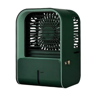 LvSenLin Ventilador de Escritorio, Ventilador de Aire Acondicionado portátil, humidificador Recargable por USB, Ventilador de pulverización, Ventilado