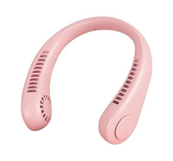 Ventilador de cuello para aire acondicionado portátil, ventilador de cuello colgante sin aspas para exteriores, ventilador recargable por USB, ventila características