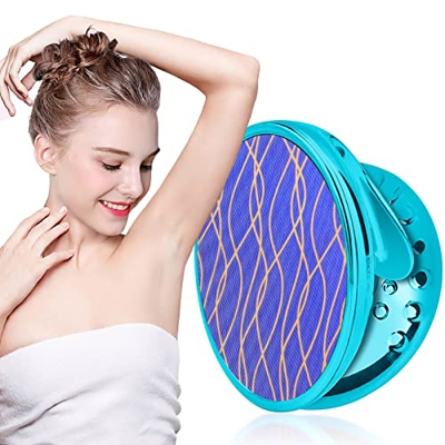 New Crystal Hair Eraser, Borrador de Pelo de Cristal, Herramientas de depilación de Cristal sin Dolor para Pierna Brazo Espalda Fast&Easy Soft Smooth 