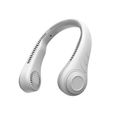 LvSenLin Ventilador portátil de Cuello Recargable, miniventilador USB, Enfriador de Aire sin aspas Personal, Aire Acondicionado de refrigeración, Vent