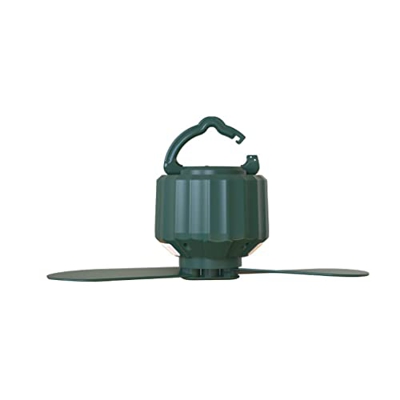 lmoikesz Ventilador de techo al aire libre Estudiantes Herramientas de enfriamiento Refrigerador de viaje Senderismo Reducir, Verde