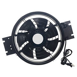 UNNS Extractor de Baño Ventilador axial del Rotor Exterior Ventilador de Cocina Ventilador de Aceite de Aceite con Ventilador de Humo de 7 Ventilador  características