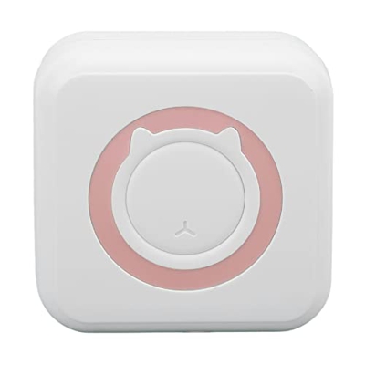 Impresora de bolsillo sin tinta, impresora portátil de larga duración de la batería mejora la eficiencia de aprendizaje para etiquetas de fotos de err