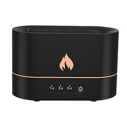 Yepar Humidificador de aire portátil con difusor de aromaterapia realista para hacer niebla de llama, USB para el hogar, sala de estar, spa, oficina,  precio