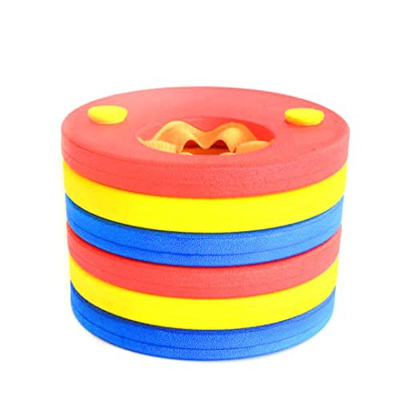 6 PCS Discos de natación Aprenda a Nadar EVA Foam Bray Bands Float for Natwer Baby Kids Children Eco Friendly hasta 12 años Unisex