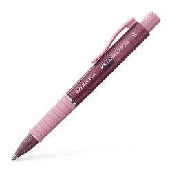 Faber-Castell 145753 Poly Ball View - Bolígrafo (mina XB, sombra de rosa, 1 unidad) en oferta