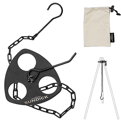 Accesorios para Barbacoa trípode con Cadena Ajustable