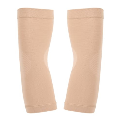 Protector de Brazo, Fibra de Poliuretano de Compresión Uniforme Y Cómoda, Soporte de de Elasticidad Práctica para Exteriores(Coderas Elásticas (Color 