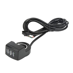 minifinker Acelerador de Bicicleta Eléctrica, Control Sensible Estable Robusto, Duradero, Premium ABS Diseño Adecuado Acelerador de Bicicleta Eléctric características