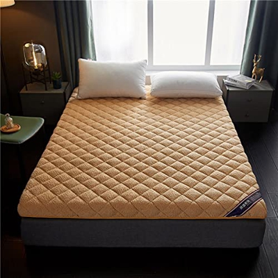 Colchón De Suelo De Tatami Portátil, Colchón Plegable Grueso Suave Simple/Doble, Colchón De Suelo De Futón para Adultos Almohadilla de Cama,003,1.2 * 