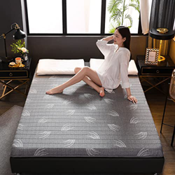 Colchón, Espesar 6 cm Colchón Doble Plegable Individual Dormitorio De Estudiantes Futón Alfombrilla De Piso, Colchones de futón Plegables portátiles,0 precio