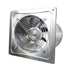 Extractor de aire 6/8/10/12 pulgadas ventilador de ventilación, potente ventilador de ventilación de acero inoxidable de alta velocidad con válvula de en oferta