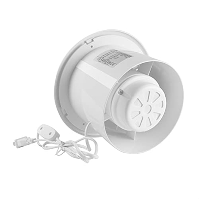 Extractor de aire 4 "6" Ventilador de escape Ajustable Conducto Conducto Fan Garden Tierras de cultivo Ventana Airflow Boost Ventilador Air Extractor 