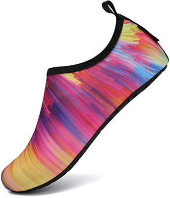 SAGUARO Escarpines Agua Hombre Mujer Zapatos Surf Antideslizante Secado Rápido Calzado Natacion para Buceo Vela Kayak 013 Multicolor Gr.38/39