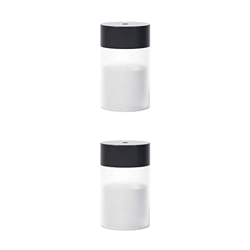 wusiooucu 2 Juegos de Humidificador 2W 260ml DC5V Reducción de ruido Difusor de control táctil colorido Equipo de dispositivo de fabricación de niebla características