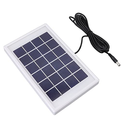 Cargador de panel solar Alta estabilidad Alta eficiencia de conversión 3W 6V Semi flexible Eficiencia de poca luz Panel solar con luz de calle