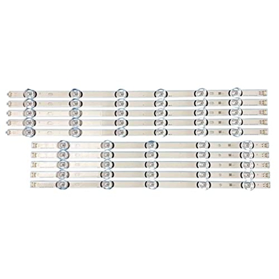 GaYouny 10 PCS/Colocar LED Tira de retroiluminación for INNOTEK DRT 3.0 55 55DRT3.0 Directo 3.0 55 Pulgadas 55LB65 0v 5 5lb5900 55lf652v 55lf6000 Beat