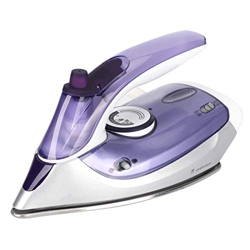 Luqeeg Plancha Vapor Eléctrica, Mini Máquina Planchar Ropa, Soporte Generador Vapor Planchado en Seco/Vapor/Soporte Vapor Fuerte Conversión Doble Volt en oferta