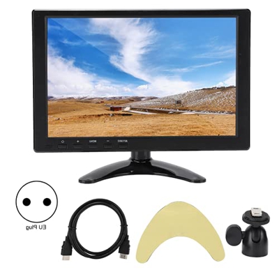 TENP Pantalla HD, Monitor Físico de Alta Resolución de 1280 X 800 para Vigilancia CCTV para(#2)