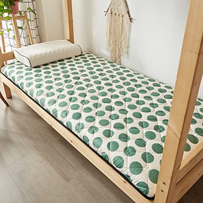 KKCD Colchón De Futón Enrollable Plegable Tatami Patrón De Tapete De Piso Colchón Camping Colchón Dormitorio Colchoneta Dormir Portátil Suave Colchón 