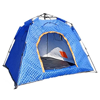 Gran Espacio 3-4 Personas Carpa de Pesca en Hielo Relleno Algodón Invierno Velocidad automática Apertura rápida Pesca cálida Instalación rápida Campin